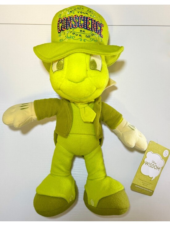 Other - Disney Store | Wisdom Series 7/12 Jiminy Cricket Plush | NWT Boxed Tag